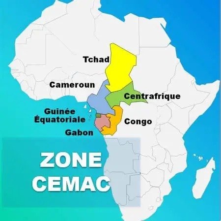Zone CEMAC — 6 pays